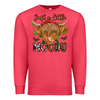 Cardinal Just a Little Moody Premium Sweatshirt - CowhideDigitalArt