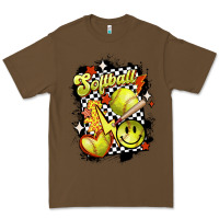 Cacao vintage softball Premium Tee - MaliasSmallBusiness