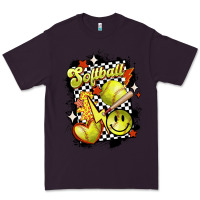 Plum vintage softball Premium Tee - MaliasSmallBusiness
