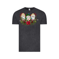 Vintage Black Christmas Gnomes Vintage Tee - Bettercallsaul