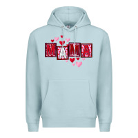 Mother's Day Mama Hearts Premium Hoodie | Teevron
