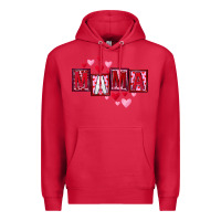 Cardinal Mother's Day mama hearts Premium Hoodie - FaDigitalArtStudio