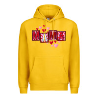 Lemon Mother's Day mama hearts Premium Hoodie - FaDigitalArtStudio