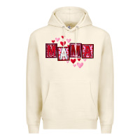Tofu Mother's Day mama hearts Premium Hoodie - FaDigitalArtStudio