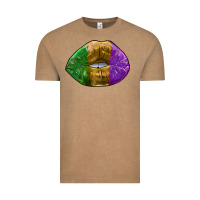 Vintage Coffee mardi gras kiss Vintage Tee - RanaPortraitStore