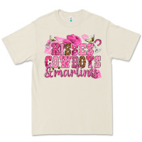 Bone kisses cowboys martinis Premium Tee - NancyCooperArtShop