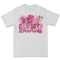 Dove Grey kisses cowboys martinis Premium Tee - NancyCooperArtShop