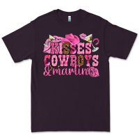 Plum kisses cowboys martinis Premium Tee - NancyCooperArtShop