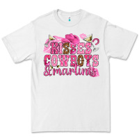 White kisses cowboys martinis Premium Tee - NancyCooperArtShop