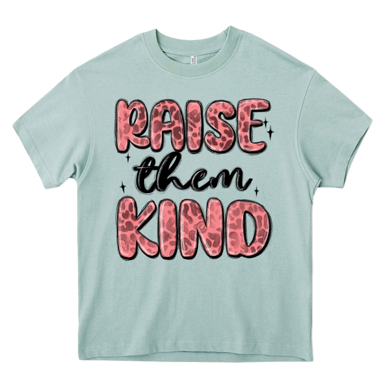 Raise Them Kind Heavy Core Tee by MaliasSmallBusiness | Teevron
