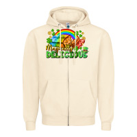 Sandshell magically delicious St. Patricks Day Zipper Hoodie - FaDigitalArtStudio