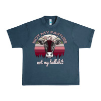 Midnight Navy Not My Pasture Not My Bullshit Urban Heavy Tee - Bettercallsaul