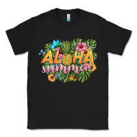 Black aloha summer Classic Tee - BarkalooDesign