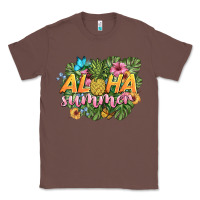 Chestnut aloha summer Classic Tee - BarkalooDesign