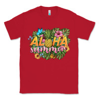 Red aloha summer Classic Tee - BarkalooDesign
