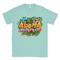 Seafoam aloha summer Classic Tee - BarkalooDesign