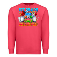 1st Grade Level Unlocked Premium Sweatshirt | Teevron