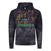 Cloud Black Just a Girl Who Loves Horses Vintage Hoodie - Bettercallsaul