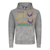 Cloud Rock Just a Girl Who Loves Horses Vintage Hoodie - Bettercallsaul