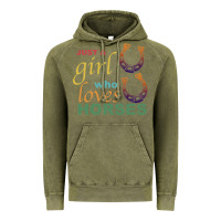 Vintage Olive Just a Girl Who Loves Horses Vintage Hoodie - Bettercallsaul