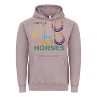 Vintage Zinc Just a Girl Who Loves Horses Vintage Hoodie - Bettercallsaul