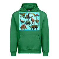 Emerald dinosaurs tumbler Urban Hoodie - Artiststas