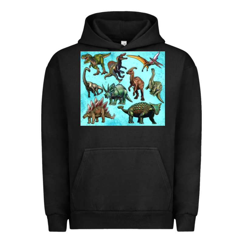 Dinosaurs Tumbler Urban Hoodie by Artiststas | Teevron