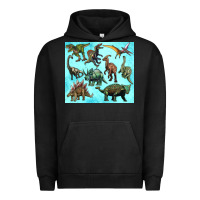 Pigment Black dinosaurs tumbler Urban Hoodie - Artiststas
