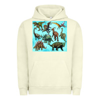 Pigment Pistachio dinosaurs tumbler Urban Hoodie - Artiststas