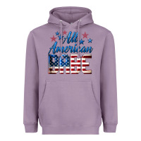 Lavender All American Babe Heavyweight Hoodie - LillyAllenDesigns