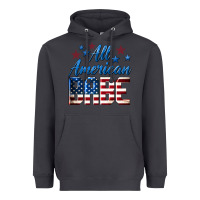 Smoke All American Babe Heavyweight Hoodie - LillyAllenDesigns