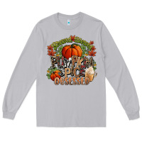 Moon Dust Stressed blessed pumpkin spice obsessed Fall Long Sleeve Tee - NancyCooperArtShop