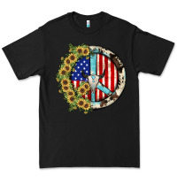 Black Peace sign Premium Tee - JahusDesignShop