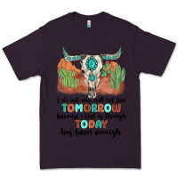 Plum i do not and will not fear tomorrow Premium Tee - MaliasSmallBusiness