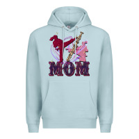 Blue Mist Taekwondo mom Mother's Day Premium Hoodie - FaDigitalArtStudio