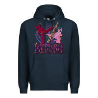 Navy Taekwondo mom Mother's Day Premium Hoodie - FaDigitalArtStudio