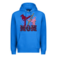 True Royal Taekwondo mom Mother's Day Premium Hoodie - FaDigitalArtStudio