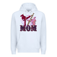 White Taekwondo mom Mother's Day Premium Hoodie - FaDigitalArtStudio