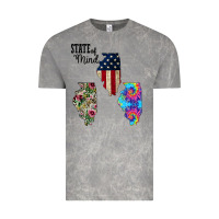 Cloud Rock Im in a Fishing State of Mind Illinois Vintage Tee - Bettercallsaul