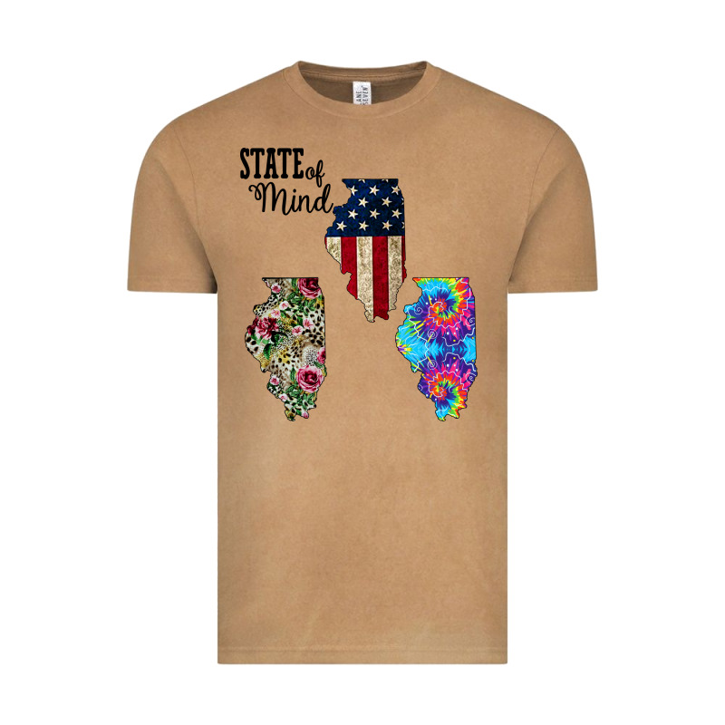 Im In A Fishing State Of Mind Illinois Vintage Tee by Bettercallsaul | Teevron