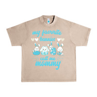 French Oak My Favorite Bunnies Call Me Mommy Urban Heavy Tee - Bettercallsaul