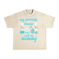 Sandshell My Favorite Bunnies Call Me Mommy Urban Heavy Tee - Bettercallsaul