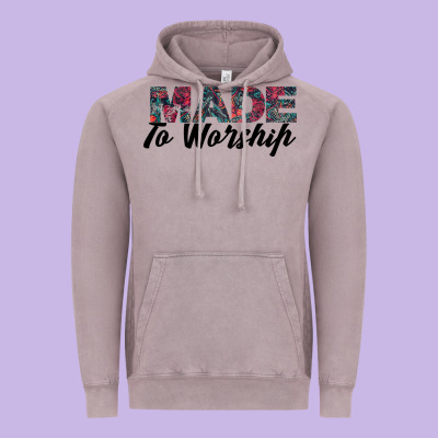Made To Worship Vintage Hoodie Designed By Bettercallsaul