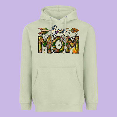 Boy Mom Heavyweight Hoodie Designed By Cowhidedigitalart