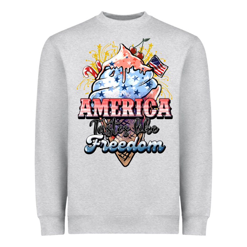 America Ice Cream Heavyweight Sweatshirt by HowdyJamesFarm | Teevron