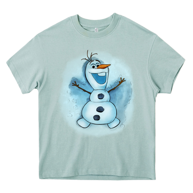 Olaf Snowman Heavy Core Tee by AdoDesignShop | Teevron