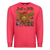 Cardinal Just a Little Moody Premium Sweatshirt - CowhideDigitalArt