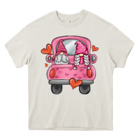 Valentines Day Gnome Truck Heavy Core Tee | Teevron