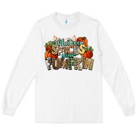 White Whatever spices your pumpkin Fall Long Sleeve Tee - NancyCooperArtShop