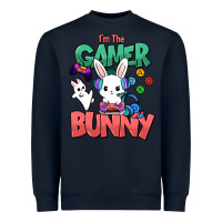 I'm The Game Bunny Easter Day Heavyweight Sweatshirt | Teevron